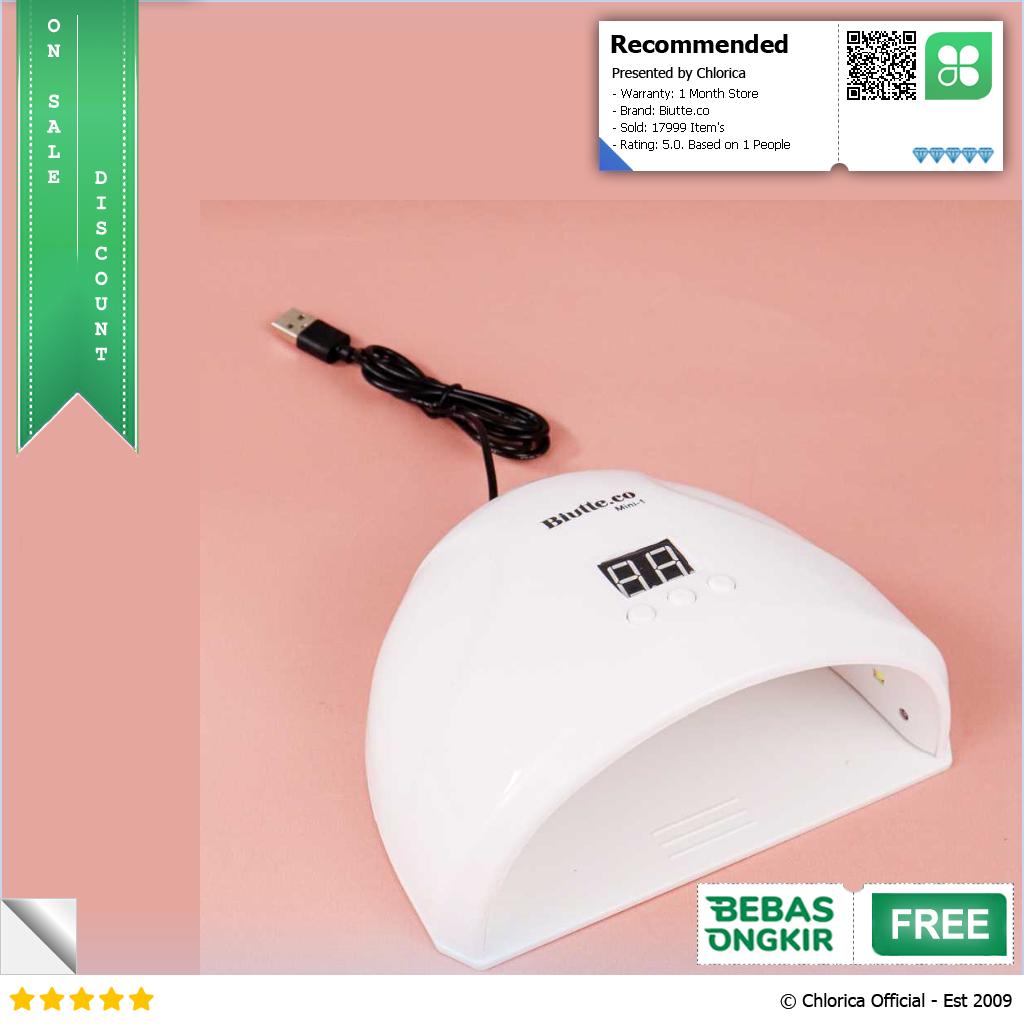 Biutte.co Pengering Kutek Kuku UV LED Nail Dryer 36W Mini 1