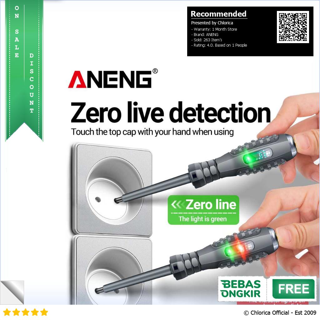 ANENG Obeng Tespen Tester Pen with Dual LED Indicator B05