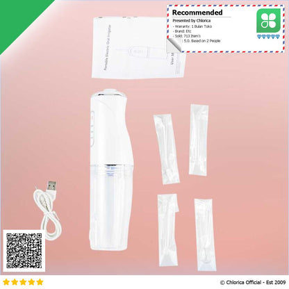 DentalSpa Semprotan Pembersih Gigi Oral Irrigator Smart Tooth Flusher 6668