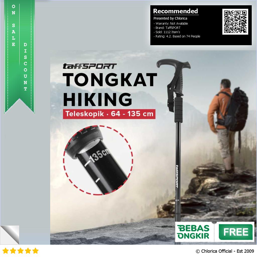 TaffSPORT Alat Bantu Mendaki Alpenstocks Climbing Tool ODIN