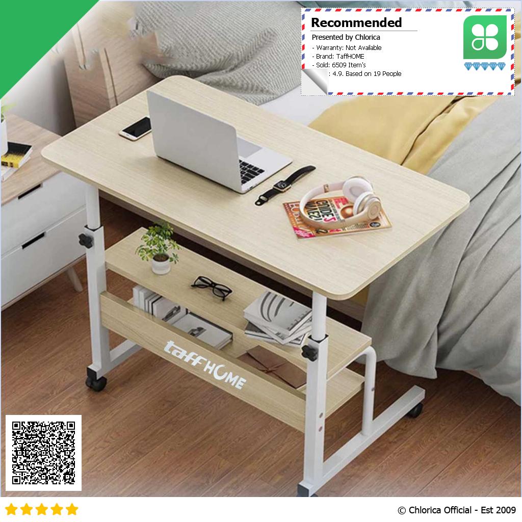 TaffHOME Meja Laptop Adjustable Portable Working Desk 3 Layer 60x40cm ND04