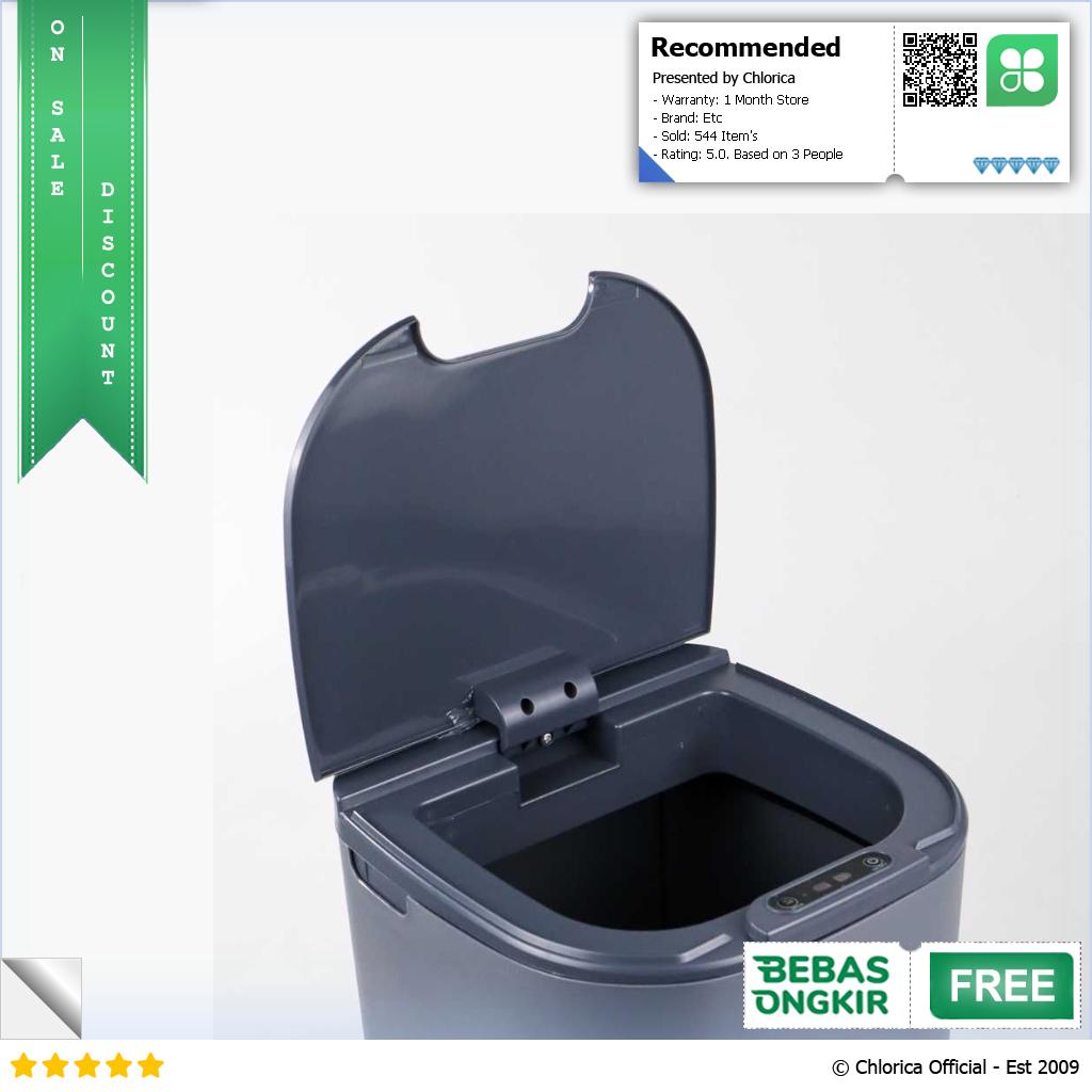 KIMD Tempat Sampah Smart Trash Can Motion Sensor Dustbin 16L K 599