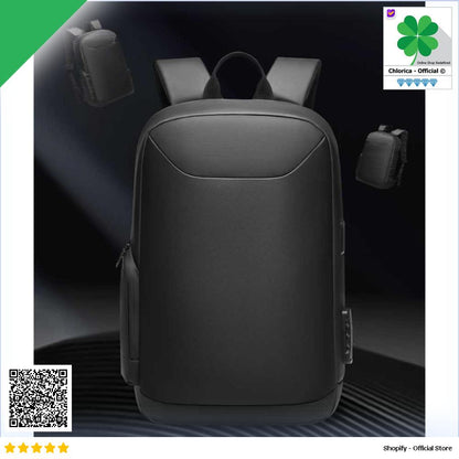 BANGE Tas Ransel Laptop Anti Theft USB Charging BG 7216