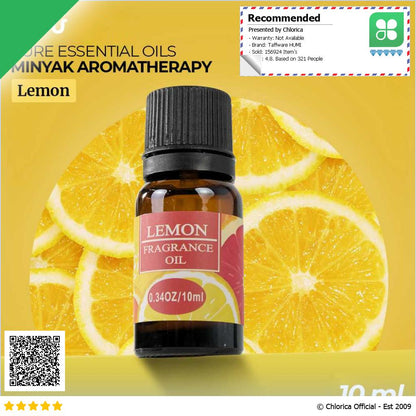 Taffware HUMI RHJY Pure Essential Oils Minyak Aromatherapy 10ml TSLM1