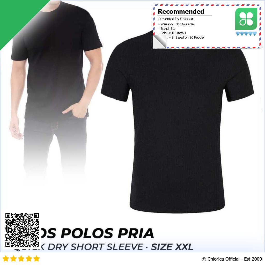 Quanzunchao Kaos Polos Pria Anti Dirty Quick Dry Short Sleeve