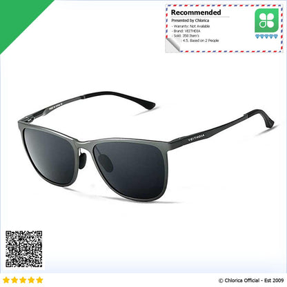 VEITHDIA Kacamata Retro Unisex UV Protection Polarized Sunglasses 6623