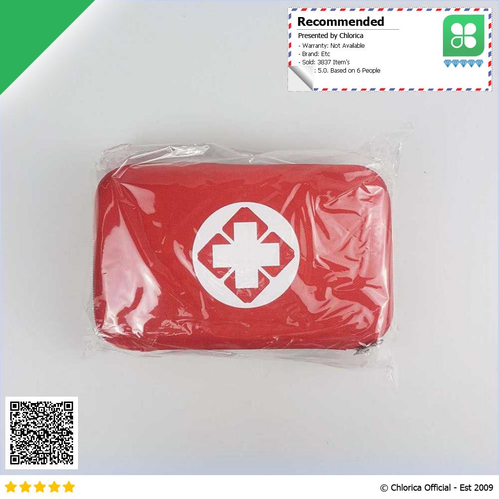 FervorFox Set Perlengkapan P3K First Aid Kit 18 in 1 B33158