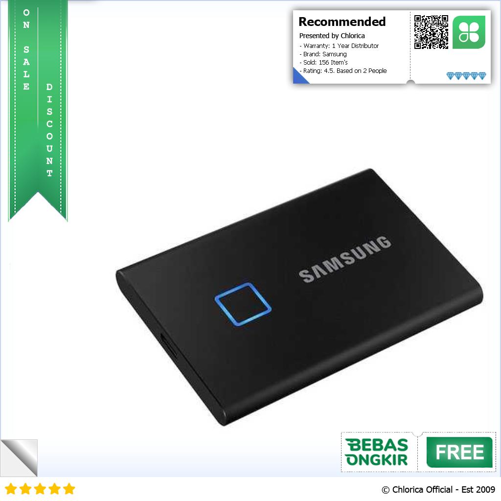 Samsung T7 Touch Portable SSD 1050MB s USB 3.2 MU PC500K MU PC1T0K