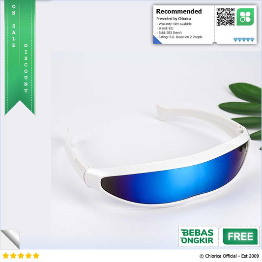 TRAFA Kacamata Pria Futuristic Sunglasses Anti Reflective UV400 TF267