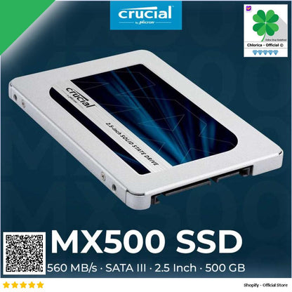 Crucial MX500 SSD 560MB s SATA III 2.5 Inch