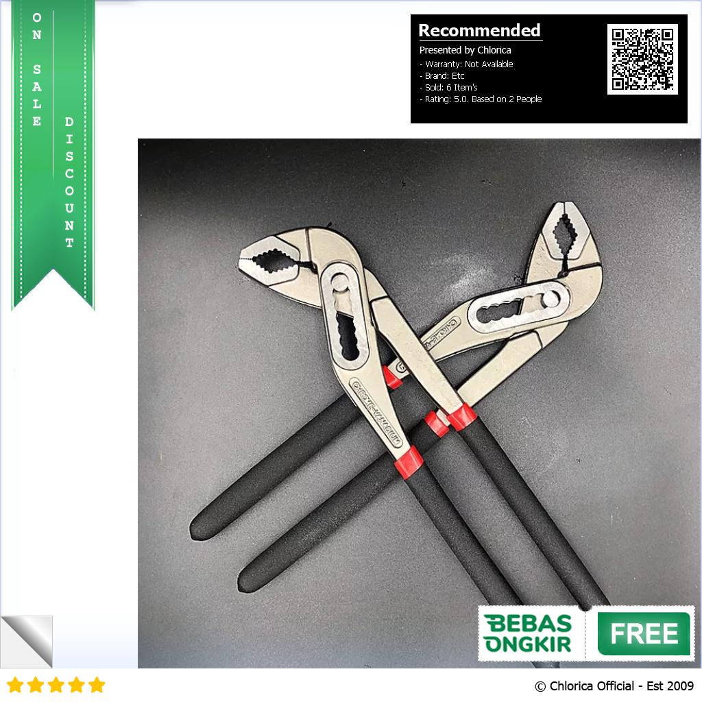 OUSIKA Tang Clamping Crimping Adjustable Wire Pliers Tongue and Groove OU95