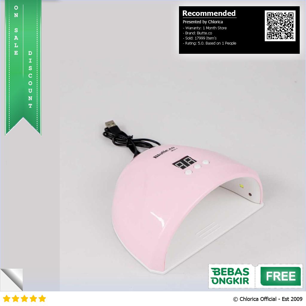 Biutte.co Pengering Kutek Kuku UV LED Nail Dryer 36W Mini 1