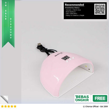 Biutte.co Pengering Kutek Kuku UV LED Nail Dryer 36W Mini 1