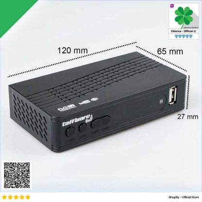 Taffware Bien4 Set Top Box TV Digital H.264 1080P DVB T2