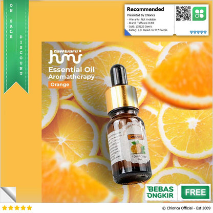 Taffware HUMI RHJY Essential Oils Fragrance Minyak Aromatherapy 10ml TSLM2