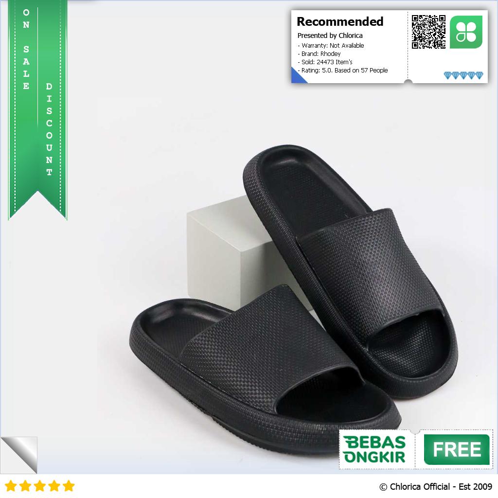 Rhodey Snugee Sandal Rumah Anti Slip Slipper EVA Soft Unisex