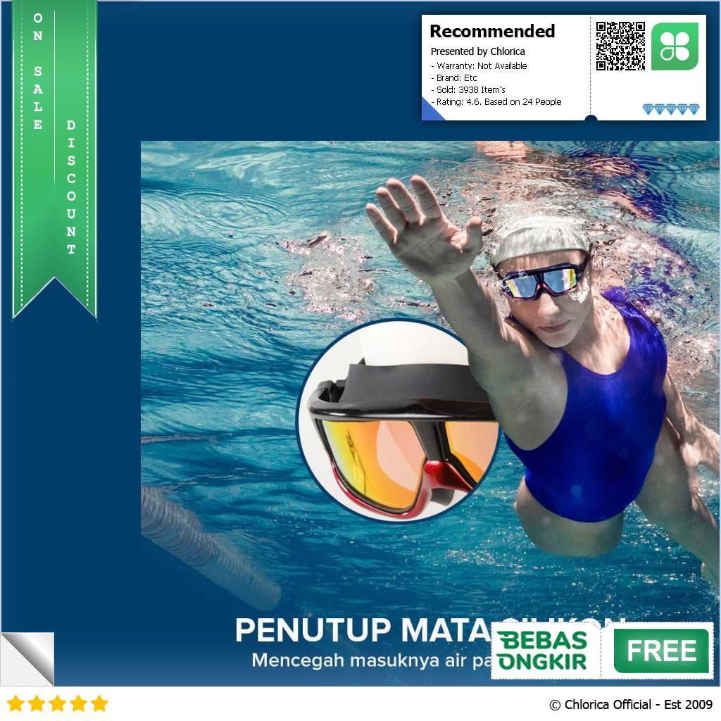 JOUYOU Kacamata Renang Diving Snorkling Anti Fog UV Protection E0735