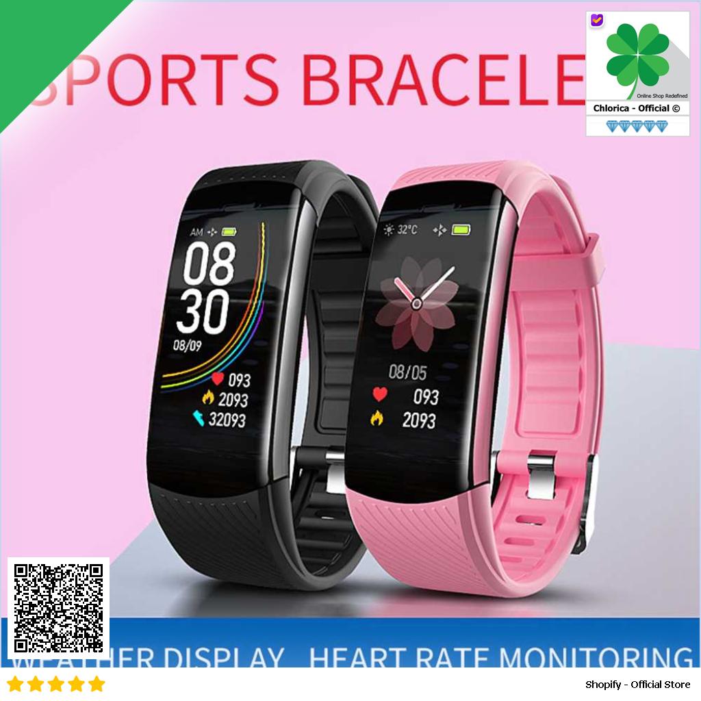 SKMEI Smartwatch Sport Heart Rate Thermometer for Android iOS C6T