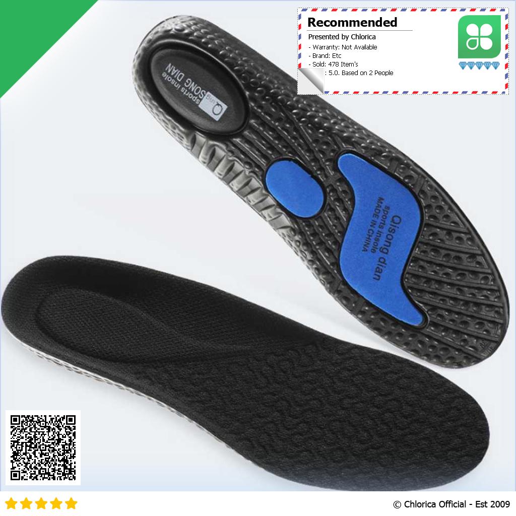 Qsong Dian Insole Sepatu Alas Kaki Orthopedic Shock Absorption XSXD01