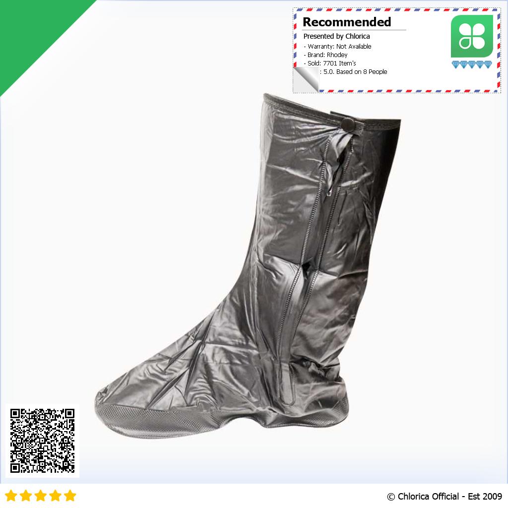 Rhodey Pelindung Sepatu Anti Hujan Reusable Rain Boot Cover JY 819A