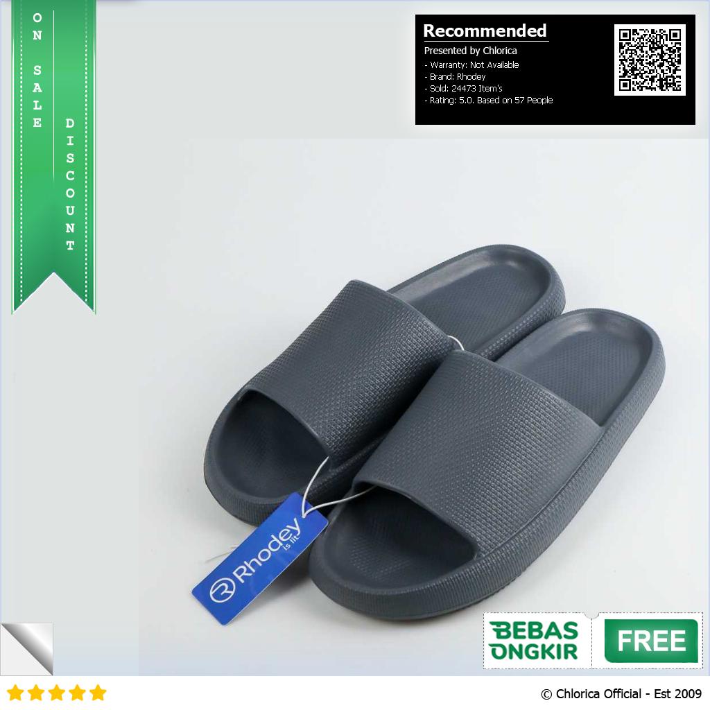 Rhodey Snugee Sandal Rumah Anti Slip Slipper EVA Soft Unisex