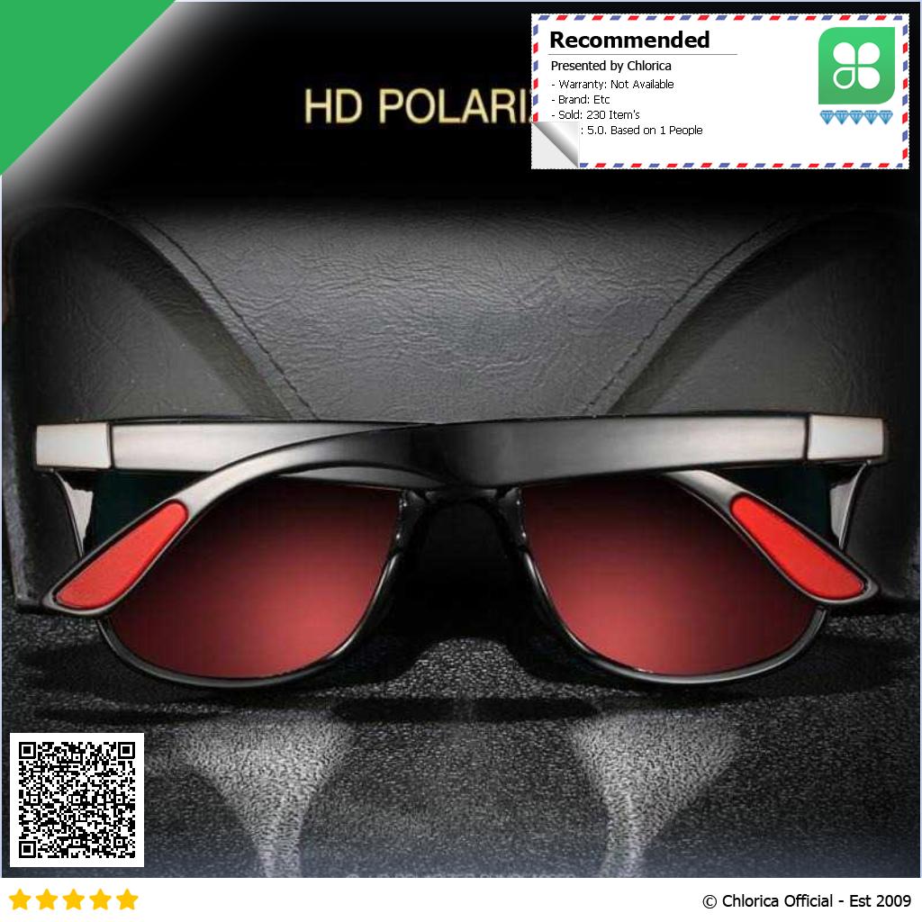 AOFLY Kacamata Pria Wanita Sunglasses Anti Reflective Polarized UV400 AO400