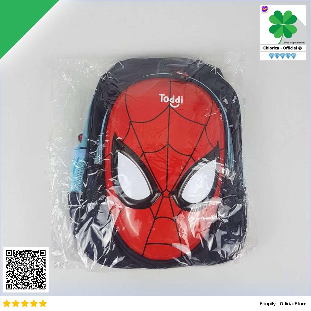 Toddi Tas Ransel Sekolah Anak Backpack Model Spiderman 1801