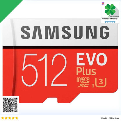 Samsung MicroSDXC EVO Plus Class 10 UHS 1 with Adapter MB MC512HA CN Version