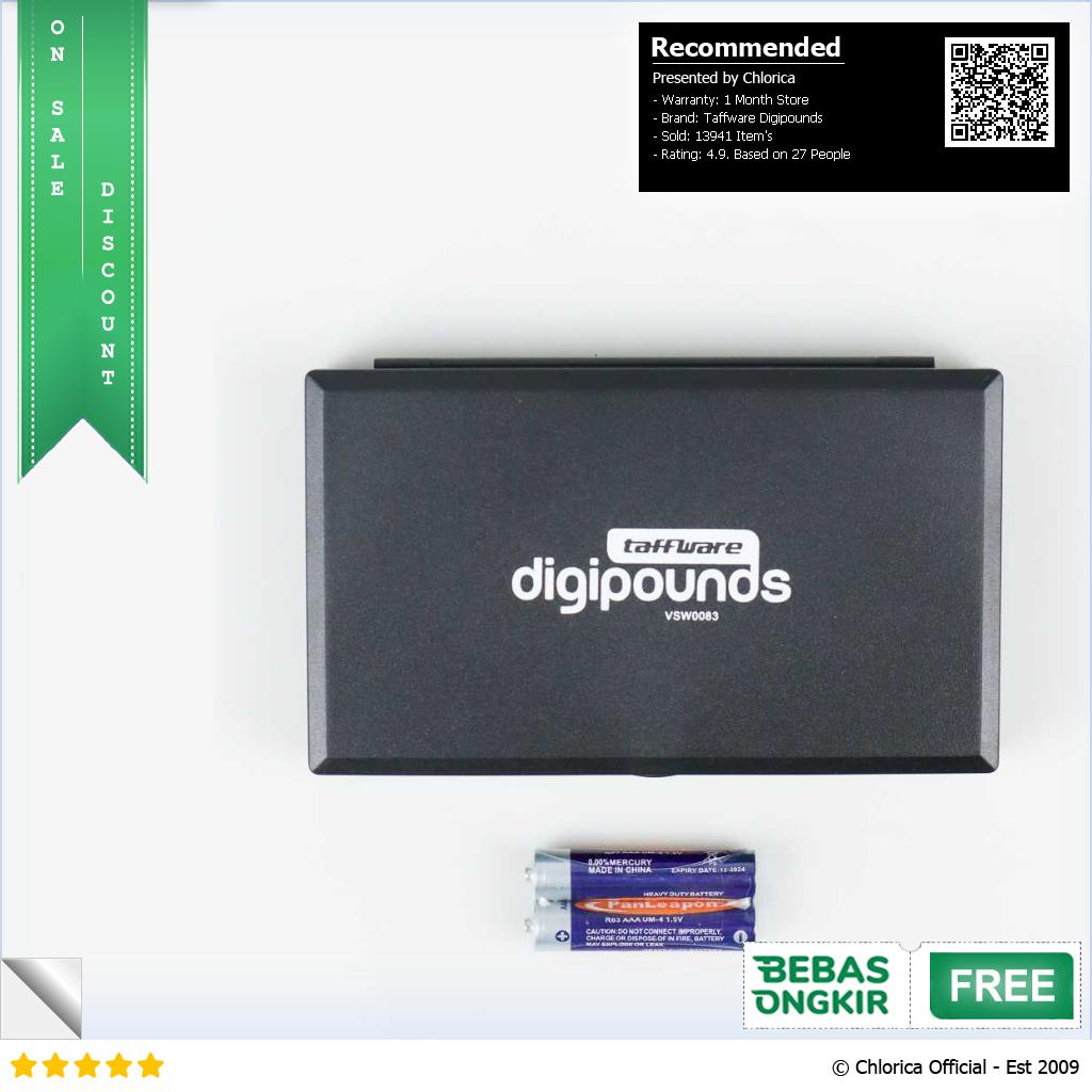 Taffware Digipounds Timbangan Mini Emas Digital Scale Akurasi 0.01g SC 13 VSW0083