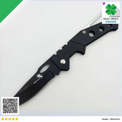 KNIFEZER Pisau Saku Lipat Mini Serbaguna Portable Knife Survival W46