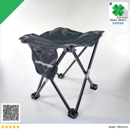 TaffSPORT Kursi Lipat Outdoor Mancing Camping Portable 32 x 32 x 34cm A149