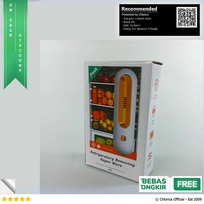 HOMGE Penghilang Bau Kulkas Sterilizer Deodorizer Refrigerator 1200mAh HM 12