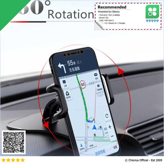 YOACHEY Dudukan HP Mobil Dashboard Car Holder Phone Universal 360 HUD36