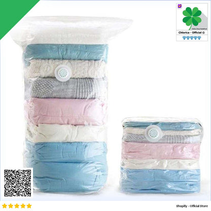 Wenbo Kantong Plastik Pakaian Baju Selimut Vacuum Bag 70cm 5PCS WB70