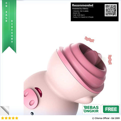 LILO IKOKY Alat Pijat Multifungsi Cute Pig Electric HL 1907