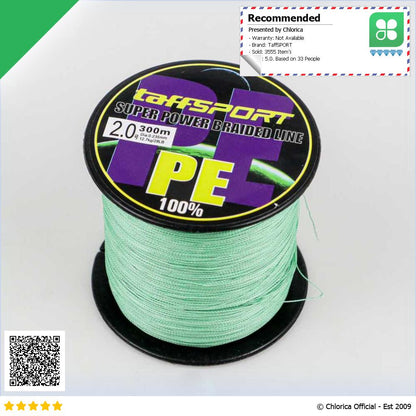 TaffSPORT Senar Tali Benang Pancing Fishing Line PE Braided 300M TF102