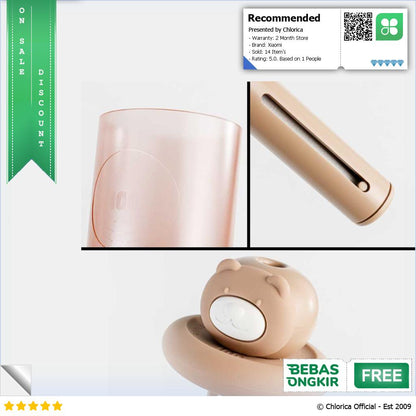 Xiaomi Air Humidifier Stick Aromatherapy Oil Diffuser Cute Bear 100ml 335