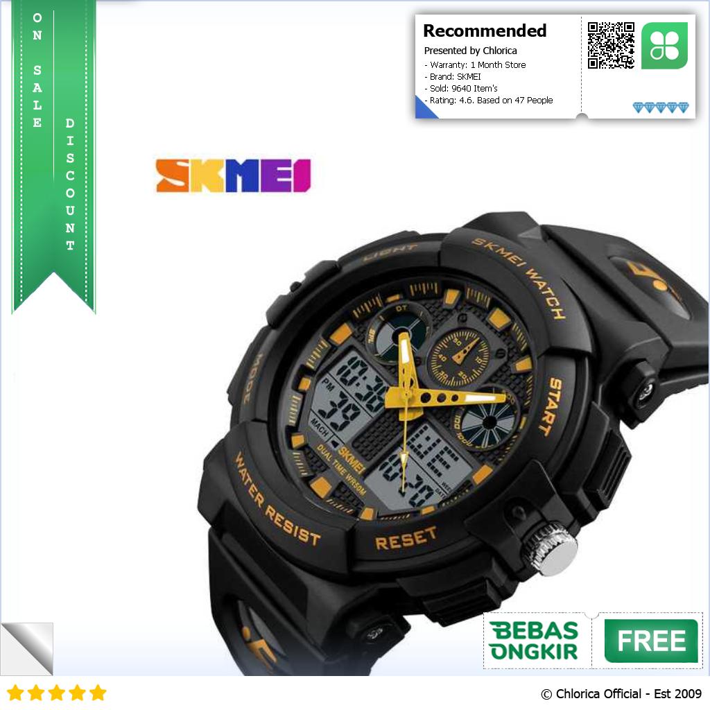 SKMEI Jam Tangan Analog Digital Pria AD1270