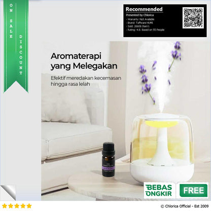 Taffware HUMI RHJY Pure Essential Oils Minyak Aromatherapy 10ml RH 11