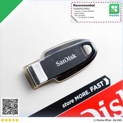 SanDisk Ultra Curve Flashdisk USB 3.2 Gen 1 SDCZ550