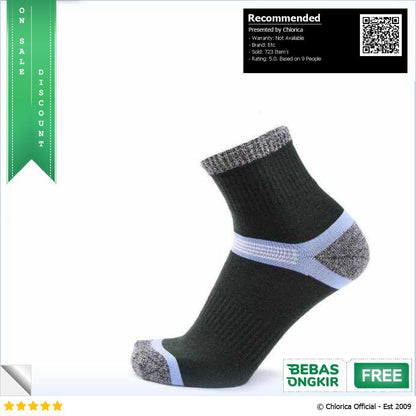 ZTOET Kaos Kaki Olahraga Pria Quick Drying Breathable Men Socks 39 45 WZ173