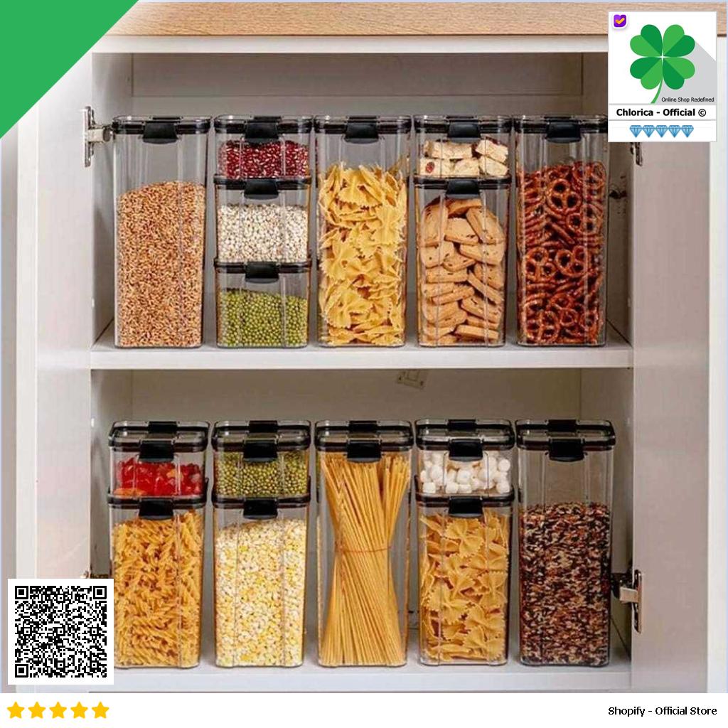 TaffHOME Toples Wadah Makanan Food Coffee Storage Container YF0086