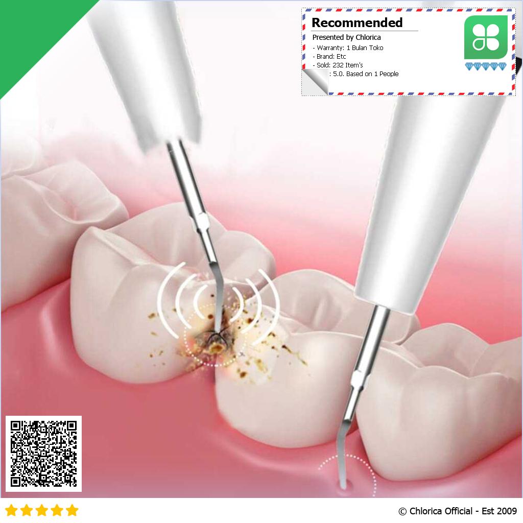 Funtooth Pembersih Karang Gigi Ultrasonic Calculus Remover JYQ 002