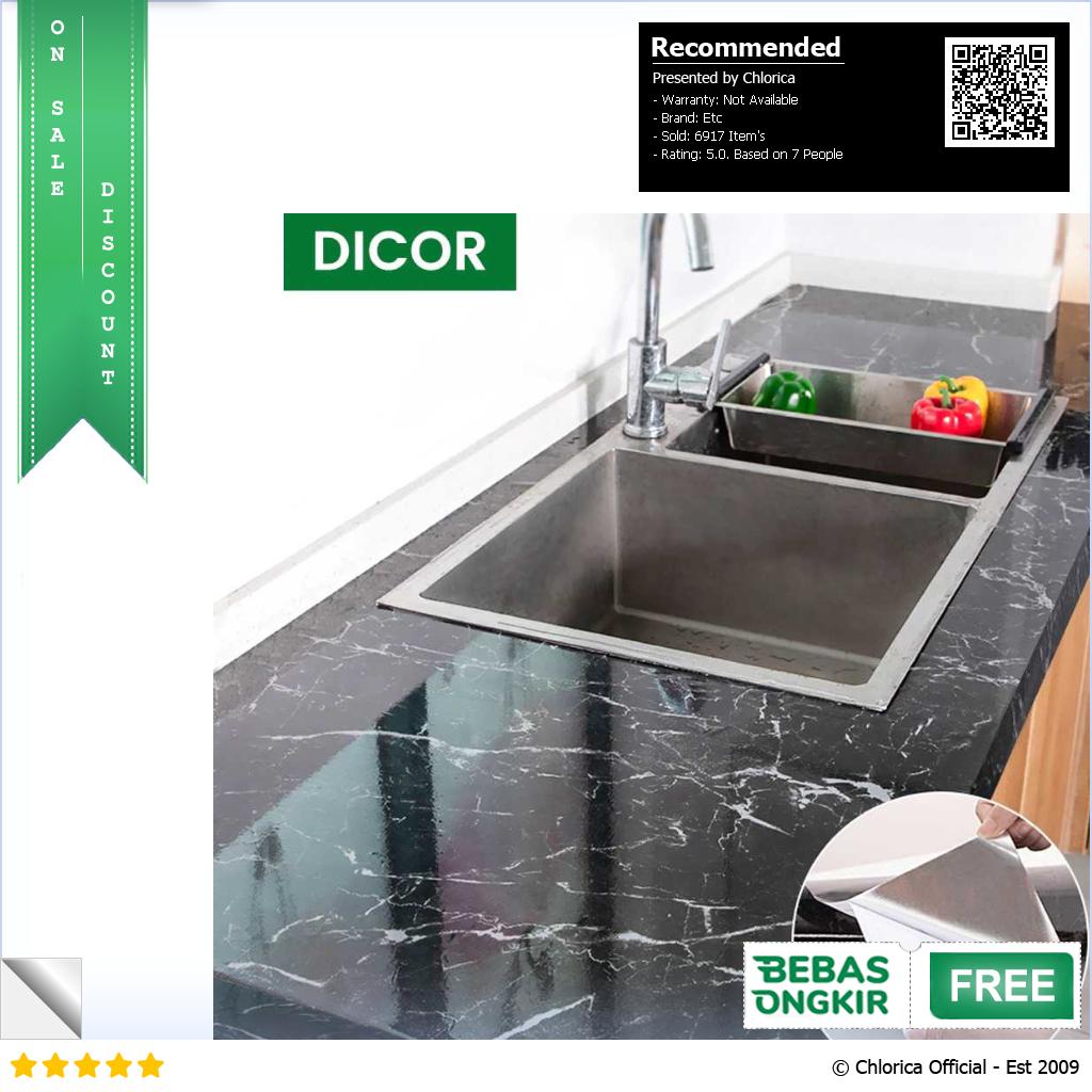 DICOR Sticker Wallpaper Meja Dinding Dapur Anti Minyak WGFYT4B