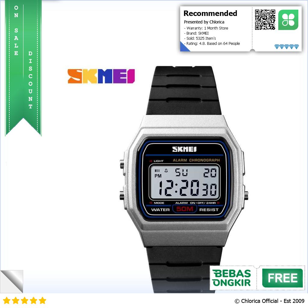 SKMEI Jam Tangan Digital Elegant Pria 1412