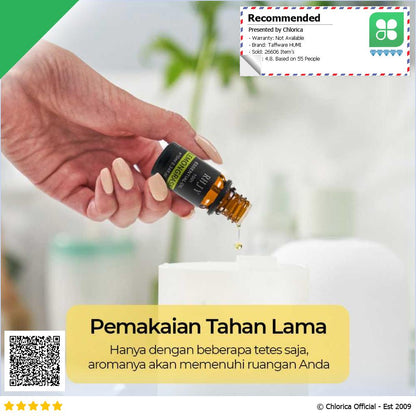 Taffware HUMI RHJY Pure Essential Oils Minyak Aromatherapy 10ml RH 11