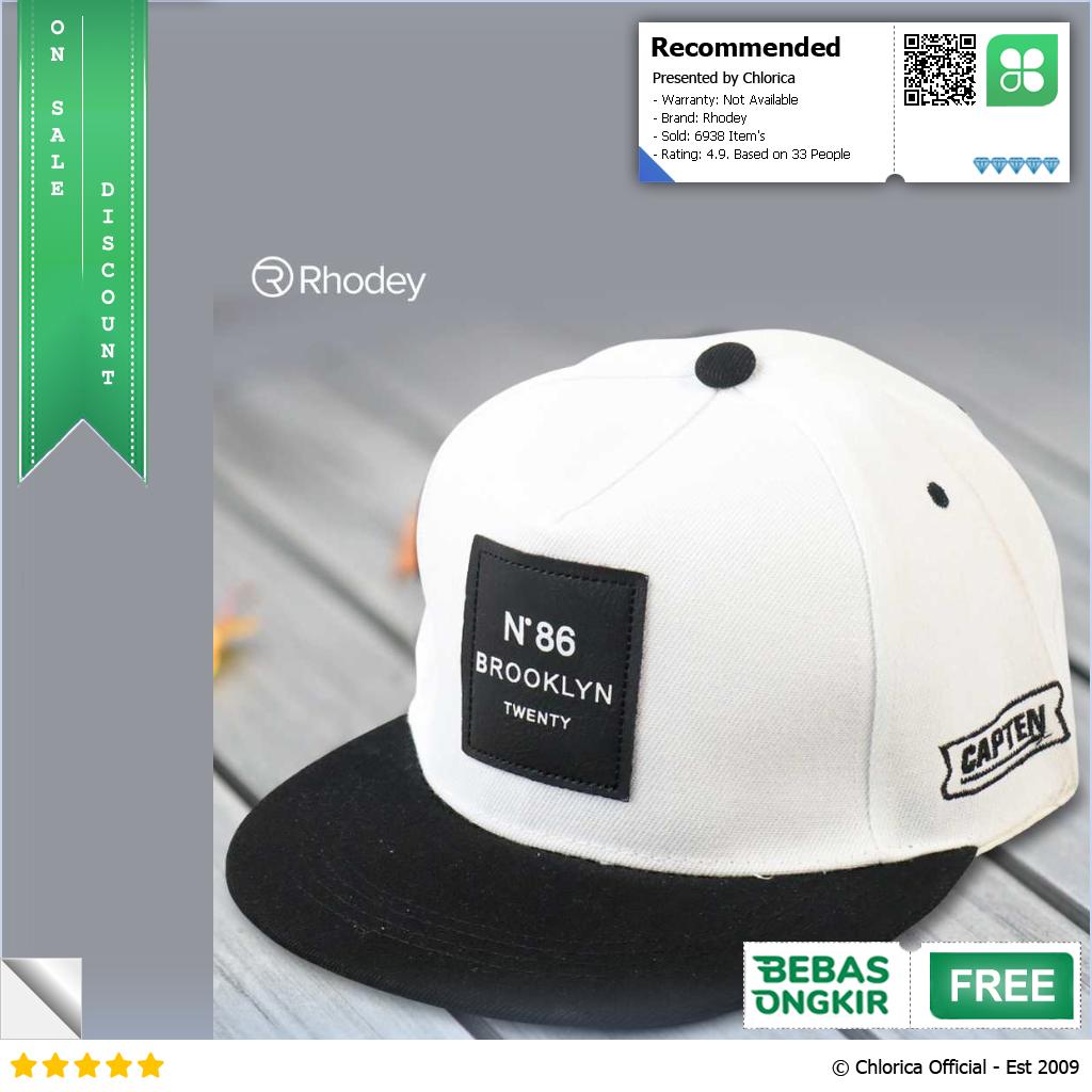 Rhodey Topi Snapback Hat N86 Brooklyn Twenty RS20