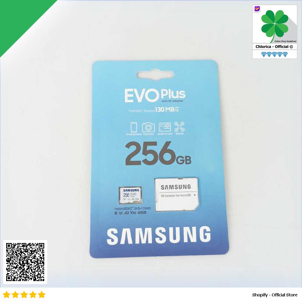 Samsung EVO Plus MicroSDXC EVO U3 V30 A2 130MB s with Adaptor