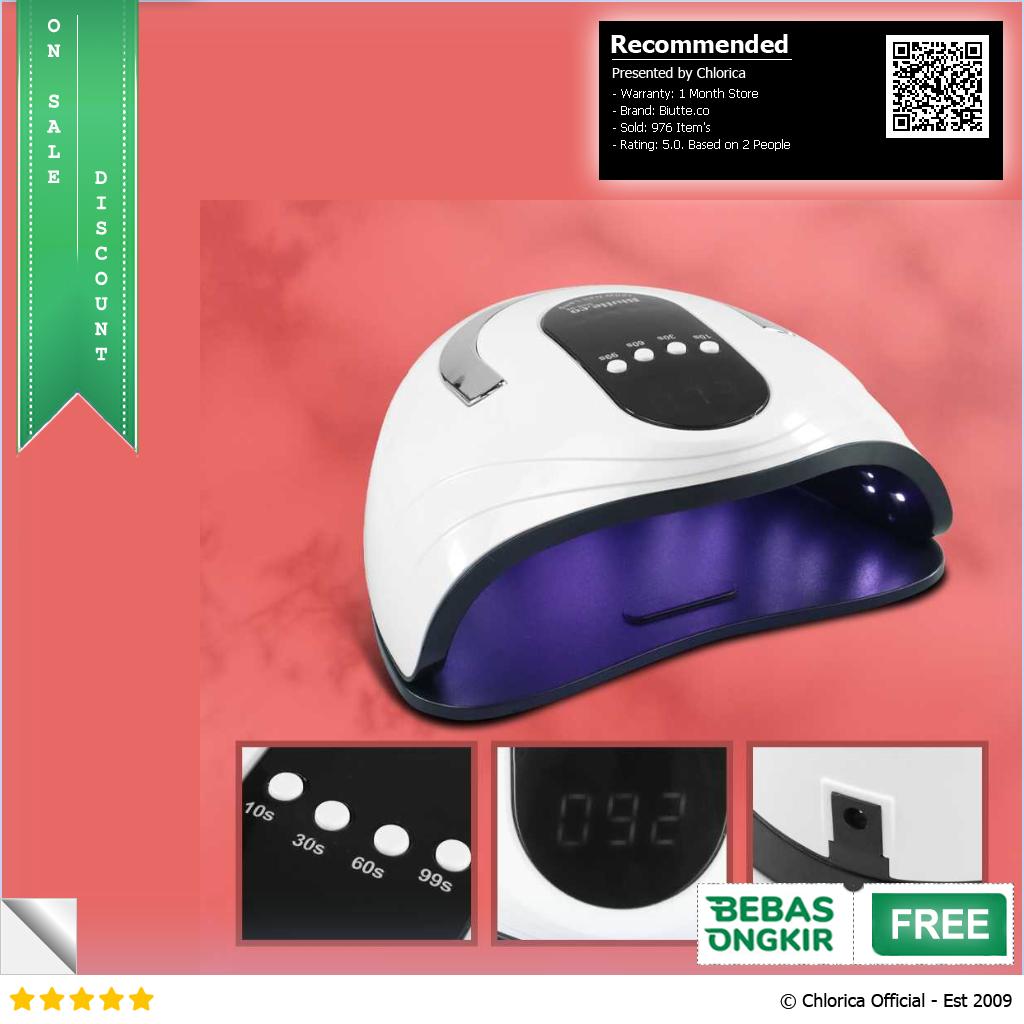 Biutte.co Pengering Kutek Kuku UV LED Nail Dryer 42 LED 120 W S9