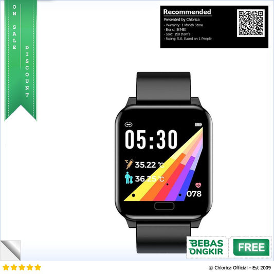 SKMEI Smartwatch Jam Tangan Pintar Heartrate Thermometer SW06Y